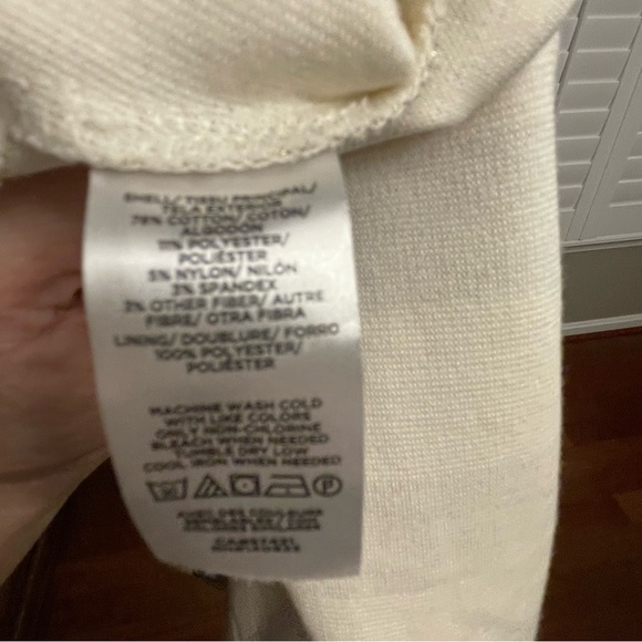 LOFT Cream Sleeveless Dress - Picture 5 of 8